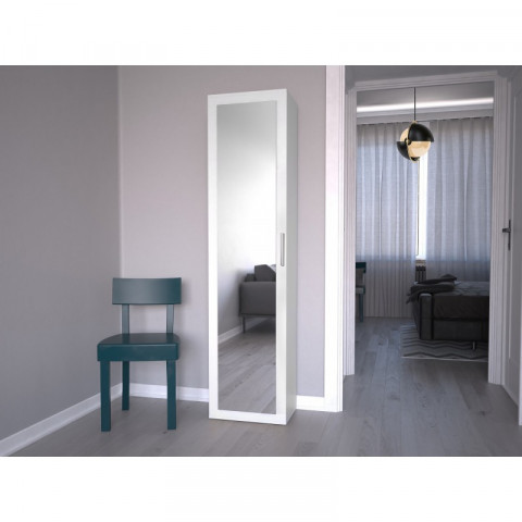DUO BIAŁY SZAFA Z LUSTREM - Galeria zdjęcie 3
