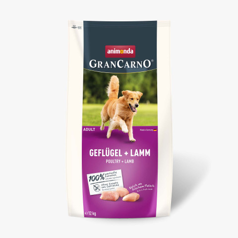 ANIMONDA Gran Carno Adult Drób z jagnięciną - sucha karma dla psa - 12kg + GRATIS - Galeria zdjęcie 1