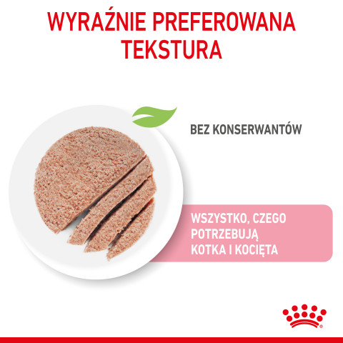 ROYAL CANIN FHN Babycat Instinctive Feline mus - mokra karma dla kociąt - puszka - 195 g - Galeria zdjęcie 12