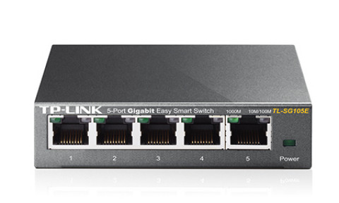 TP-Link TL-SG105E 5-Port Gigabit Easy Smart Switch Desktop - Galeria zdjęcie 5