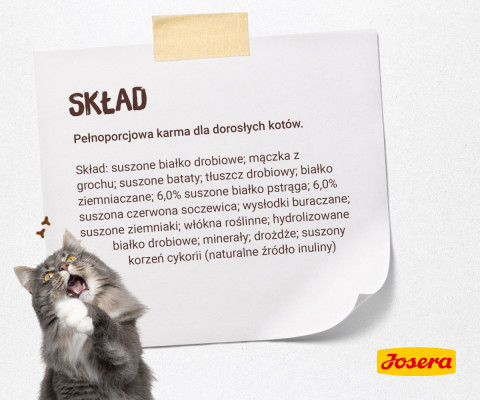 JOSERA Naturelle - sucha karma dla kota - 10kg + 2kg GRATIS! - Galeria zdjęcie 10