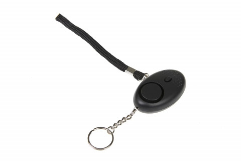 Alarm osobisty GUARD Scorpion z latarką LED, czarny, syrena 120dB (YC-003-BL) - Galeria zdjęcie 5