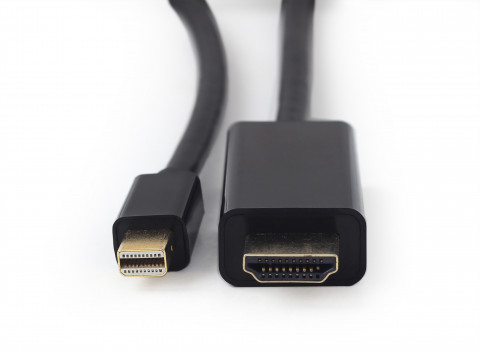 GEMBIRD KABEL MINI DISPLAYPORT(M)->HDMI(M),4K,1.8M - Galeria zdjęcie 2