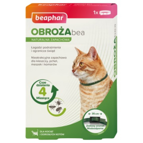 BEAPHAR Bea - obroża przeciw kleszczom dla kota - 35 cm - Galeria zdjęcie 1