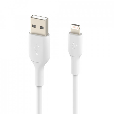 Kabel Belkin BoostCharge Lightning to USB-A Cable 3m White - Galeria zdjęcie 2