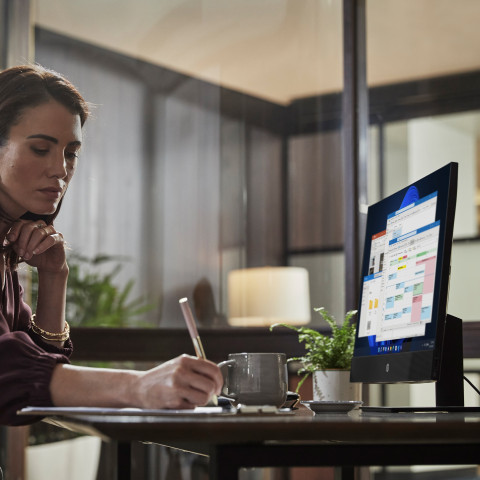 HP AIO ProOne 440 G9 i3-13100T 23.8"FHD 250nits 8GB DDR4 SSD512 UHD Graphics 770 W11Pro 3Y OnSite - Galeria zdjęcie 8