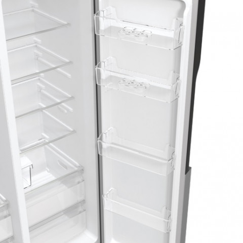 Lodówka GORENJE NRR9185ESXL Side by Side Dystrybutor Wody Kostkarka 178,6cm - Galeria zdjęcie 9