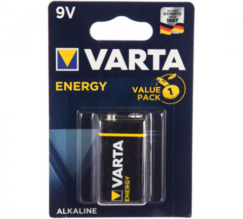 VARTA BATERIA ALKALICZNA 9V 6LR61 ENERGY 1SZT. - Galeria zdjęcie 2