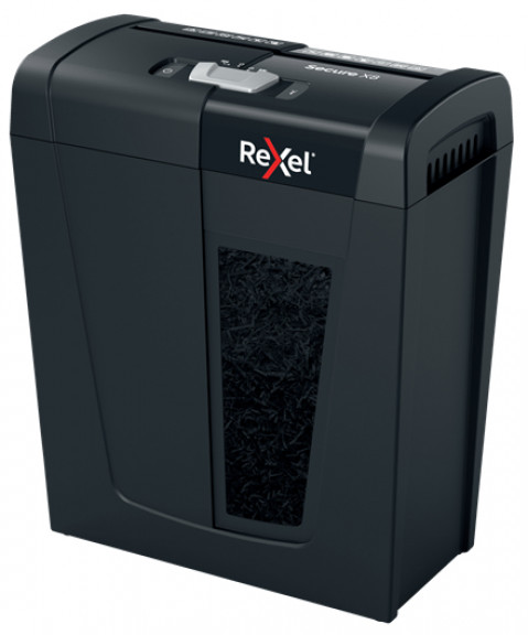 Rexel Niszczarka Secure X8 (P-4), 8 kartek, 14 l kosz - Galeria zdjęcie 4
