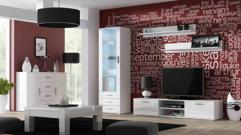 Witryna SOHO S1 biały/ biały połysk - Galeria zdjęcie 4