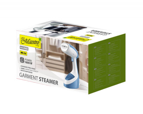 Parownica do ubrań 1600W Maestro MR-356-BLUE - Galeria zdjęcie 4