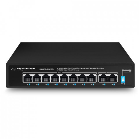 ESPERANZA SWITCH 10-PORTOWY POE 96W SPOTTER ENS106 - Galeria zdjęcie 2