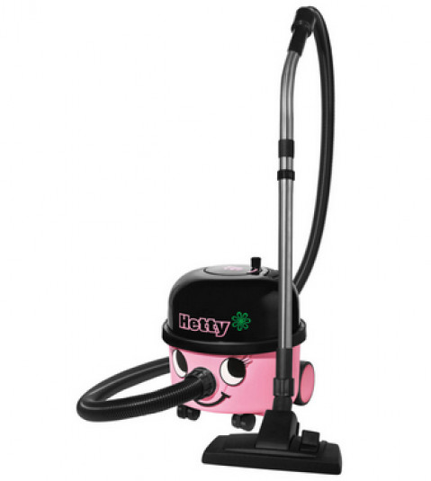 Odkurzacz workowy do zanieczyszczeń suchych Numatic HET200 Hetty 620W czarno-różowy - Galeria zdjęcie 4