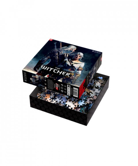 Puzzle Good Loot Gaming 1000 The Witcher: Geralt and Ciri - Galeria zdjęcie 2