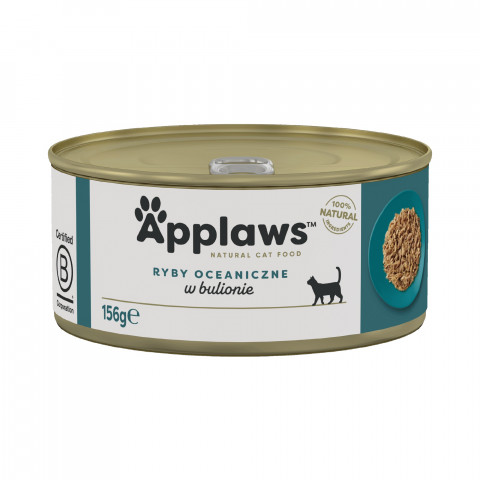 APPLAWS Ocean fish in broth - mokra karma dla kota - 156g - Galeria zdjęcie 1