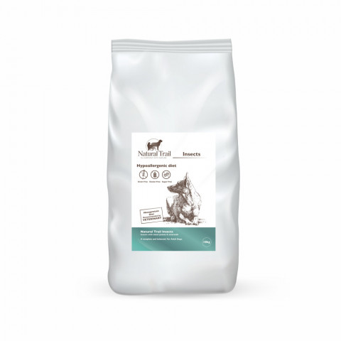 NATURAL TRAIL Premium Insects - sucha karma dla psa - 10kg - Galeria zdjęcie 1