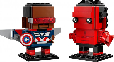LEGO 40668 Super Heroes - Figurki Kapitana Ameryki i Czerwonego Hulka - Galeria zdjęcie 3
