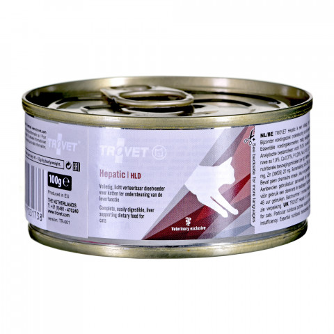 TROVET Hepatic HLD z kurczakiem - mokra karma dla kota - 12x100g - Galeria zdjęcie 3