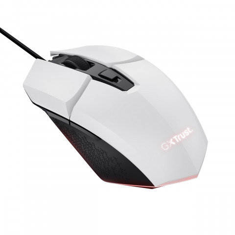 Mysz gamingowa TRUST GXT109P Felox Biała (25066) - Galeria zdjęcie 3
