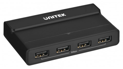 UNITEK PRZEŁĄCZNIK KVM 4X USB-A 5GBPS, AKTYWNY - Galeria zdjęcie 1
