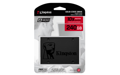 Dysk SSD Kingston A400 (240GB; 2.5"; SATA 3.0; SA400S37/240G) - Galeria zdjęcie 2