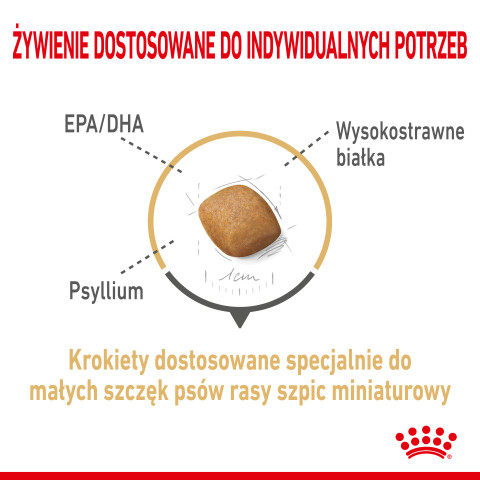ROYAL CANIN BHN Pomeranian Adult - sucha karma dla psa dorosłego - 3kg - Galeria zdjęcie 5