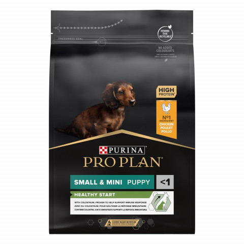 PURINA Pro Plan Healthy Start Small & Mini Puppy - sucha karma dla psa - 3 kg - Galeria zdjęcie 1
