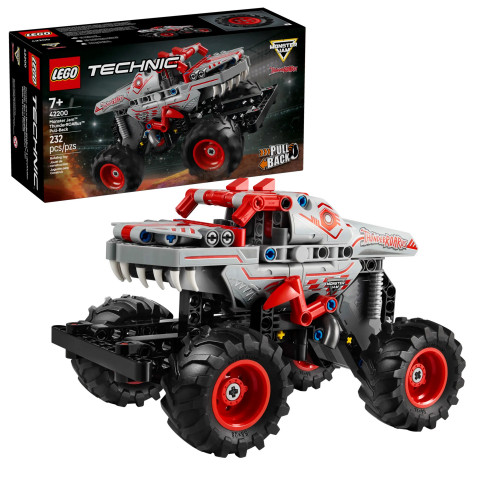LEGO TECHNIC 42200 Monster Jam™ ThunderROARus™ z napędem typu pull-back - Galeria zdjęcie 1