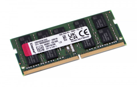Kingston SODIMM ECC 16GB DDR4 2Rx8 Hynix D 2666MHz PC4-21300 KSM26SED8/16HD - Galeria zdjęcie 1