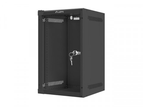 LANBERG SZAFA WISZĄCA 10" 9U (280X310, CZARNA) - Galeria zdjęcie 3