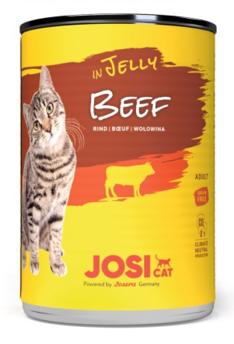 JOSERA JosiCat Wołowina w galaretce - mokra karma dla kota - 400 g - Galeria zdjęcie 1