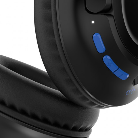 Słuchawki bezprzewodowe Belkin SoundForm Inspire Wireless Over-The-Ear Headset for Kids BT5.2 Black - Galeria zdjęcie 5