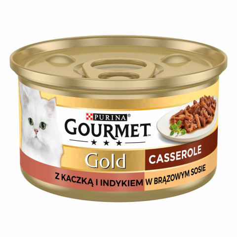 Gourmet Gold MIX SMAKÓW MIĘSNYCH - mokra karma dla kota - 24x85 g - Galeria zdjęcie 2