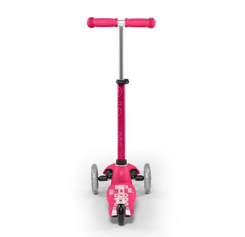 Micro Trójkołowa hulajnoga dziecięca Mini Deluxe Pink - Galeria zdjęcie 5