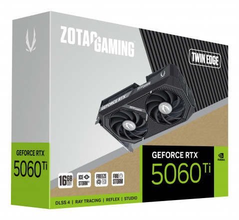 Karta graficzna ZOTAC GAMING GeForce RTX 5060 Ti Twin Edge 16GB (ZT-B50620E-10M) - Galeria zdjęcie 7