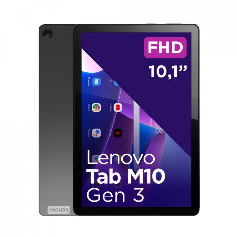 Tablet Lenovo Tab M10 Unisoc T610 10.1" WUXGA IPS 320nits Touch 4/64GB ARM Mali-G52 WiFi 5000mAh Android Storm Grey - Galeria zdjęcie 1