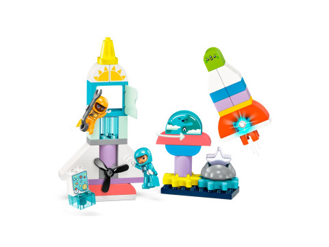 LEGO DUPLO 10422 Przygoda w promie kosmicznym 3 w 1 - Galeria zdjęcie 5