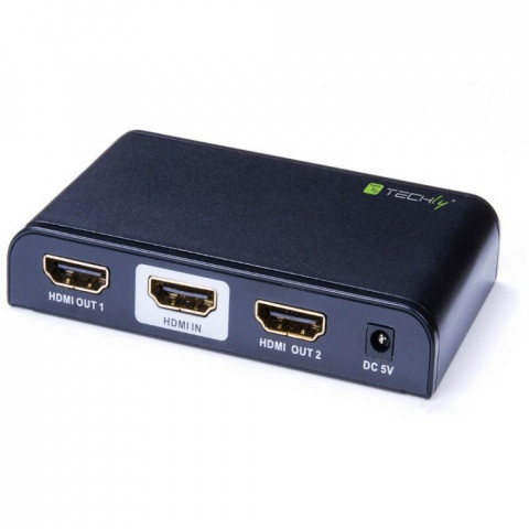TECHLY SPLITTER AV HDMI 2.0 1/2 ULTRA HD 4KX2K 3D - Galeria zdjęcie 1