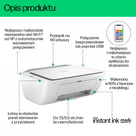 HP DeskJet 2810e All-In-One 588Q0B - Galeria zdjęcie 5