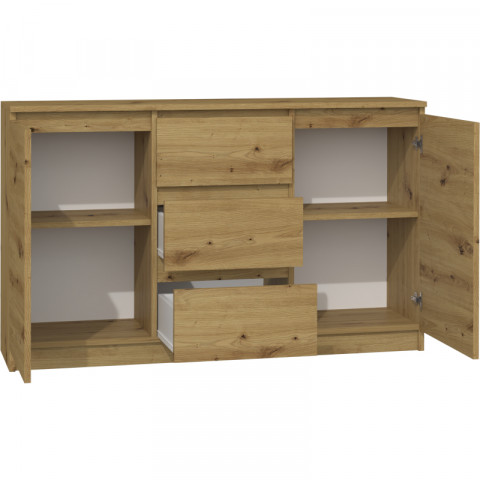 KOMODA 2 DRZWI 3 SZUFLADY ARTISAN - Galeria zdjęcie 5