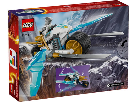 LEGO Ninjago 71816 Lodowy motocykl Zane’a - Galeria zdjęcie 2
