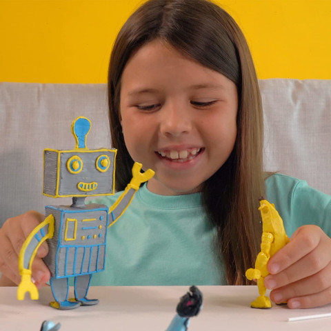 3DOODLER DŁUGOPIS DO DRUKU 3D DLA DZIECI SPLUS - Galeria zdjęcie 7