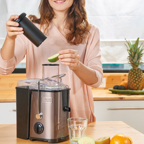 Sokowirówka Black+Decker BXJE600E (600W; czarny) - Galeria zdjęcie 8