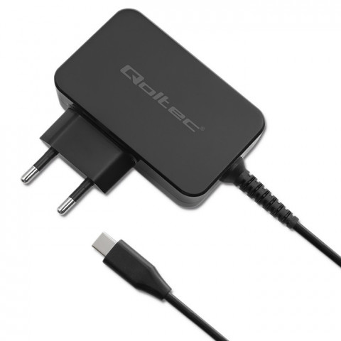 QOLTEC ŁADOWARKA GAN POWER PRO | 1XUSB-C | 65W - Galeria zdjęcie 1