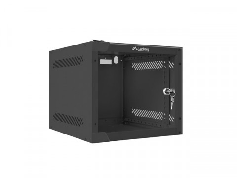 LANBERG SZAFA WISZĄCA 10" 4U (280X310, CZARNA) - Galeria zdjęcie 1