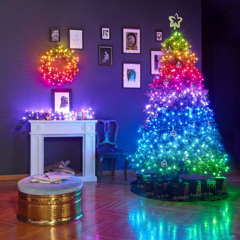 Inteligentne lampki choinkowe Twinkly 600 RGB 48m - Galeria zdjęcie 6