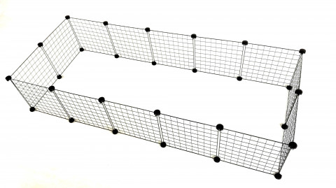 C&C Modułowy wybieg - kojec, klatka dla psa - 180x75 cm - Galeria zdjęcie 7