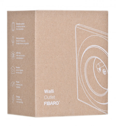 FIBARO Inteligentne gniazdko Walli Outlet type E FGWOE-011 - Galeria zdjęcie 4