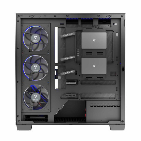 MODECOM OBUDOWA VOLCANO STELLAR ARGB MIDI 5F BLACK - Galeria zdjęcie 3