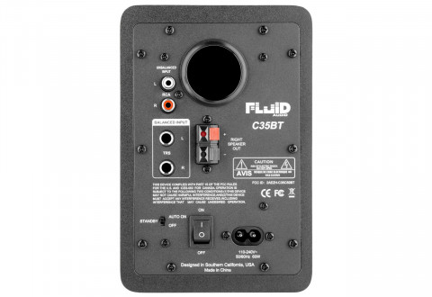 Fluid Audio C35BT - Aktywny 3.5"-calowy dwudrożny monitor referencyjny studyjny z Bluetooth (para) - Galeria zdjęcie 5